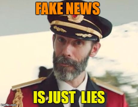 Captain Obvious | FAKE NEWS; IS JUST  LIES | image tagged in captain obvious | made w/ Imgflip meme maker