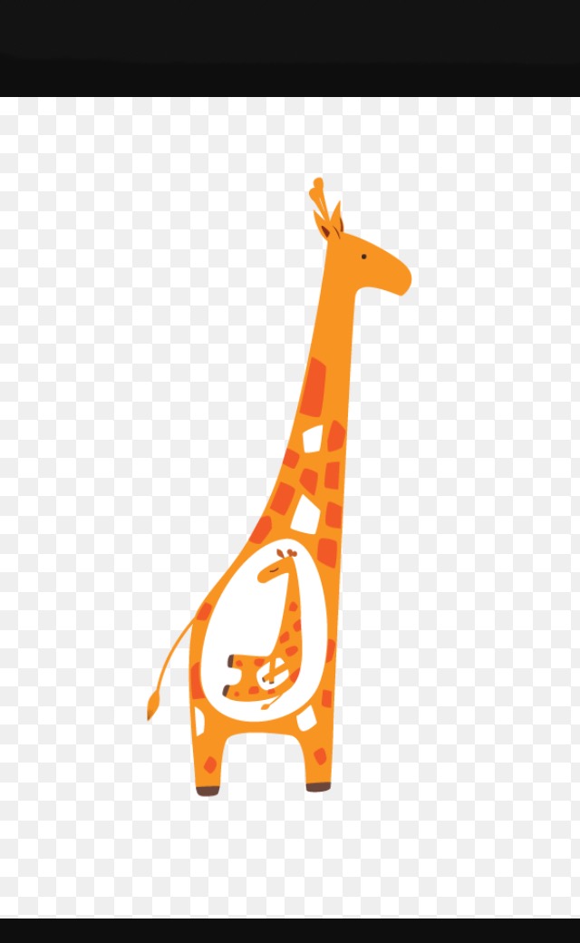 Pregnant giraffe  Blank Meme Template