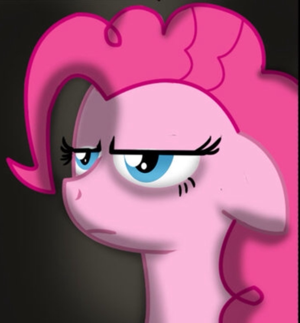 High Quality Pinky pie be like Blank Meme Template