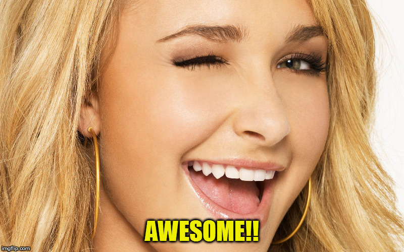 AWESOME!! | made w/ Imgflip meme maker