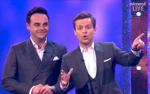 Ant and dec Blank Meme Template