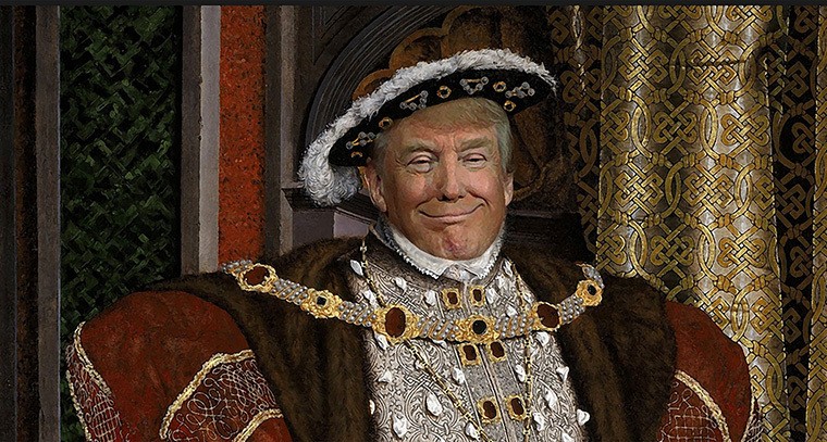 High Quality Trump King Blank Meme Template