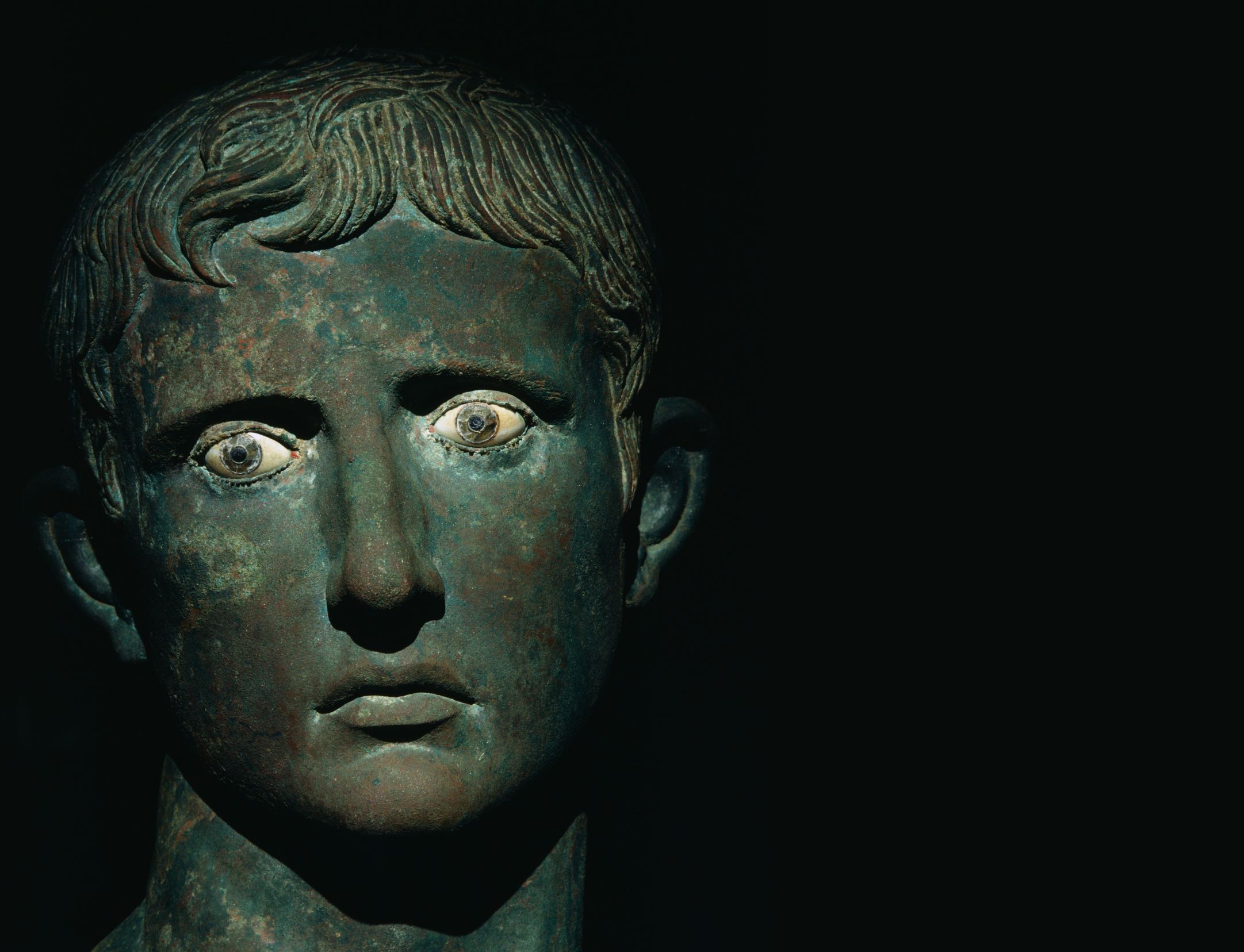 High Quality Augustus Caesar Bronze Blank Meme Template