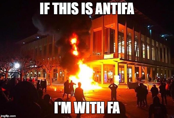 Antifa promoter of anarchy, violence,soros-funded garbage | IF THIS IS ANTIFA; I'M WITH FA | image tagged in antifa,hate group,memes,political,marxists | made w/ Imgflip meme maker