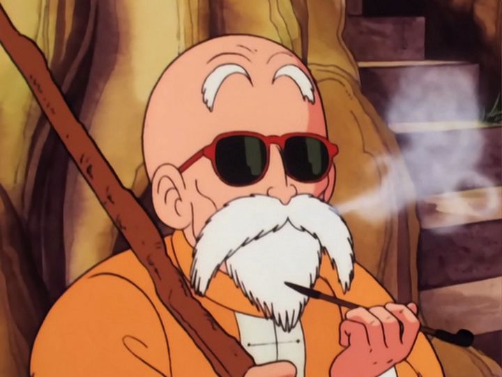 High Quality master roshi pipe Blank Meme Template