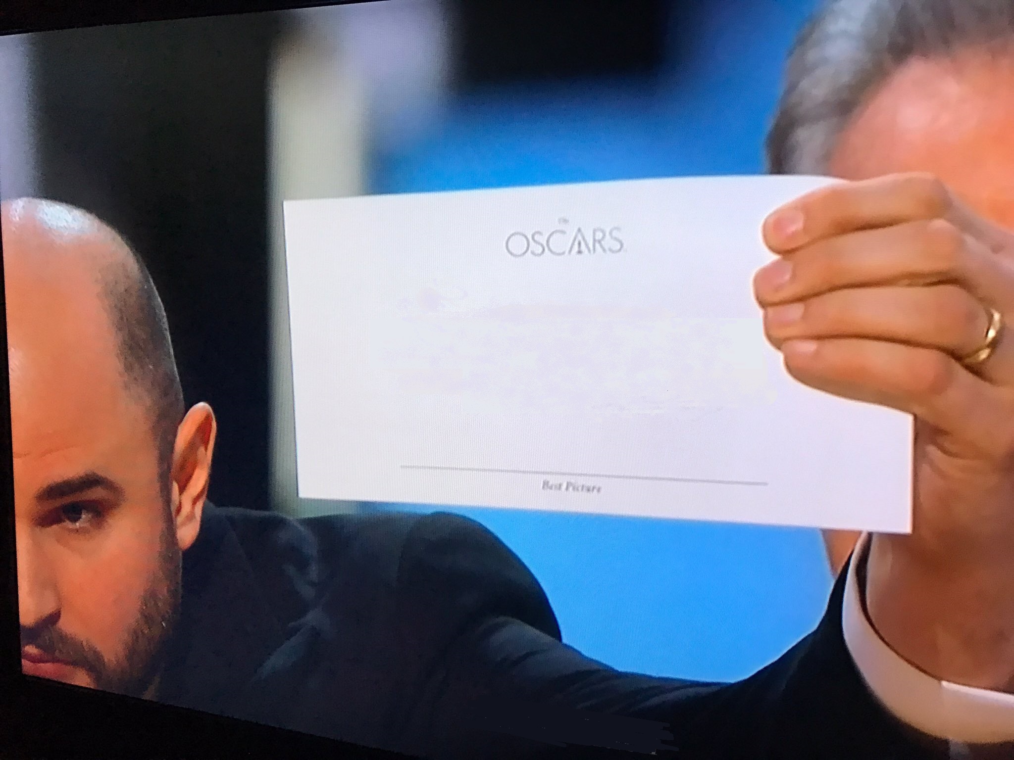High Quality Oscars Correction Blank Meme Template