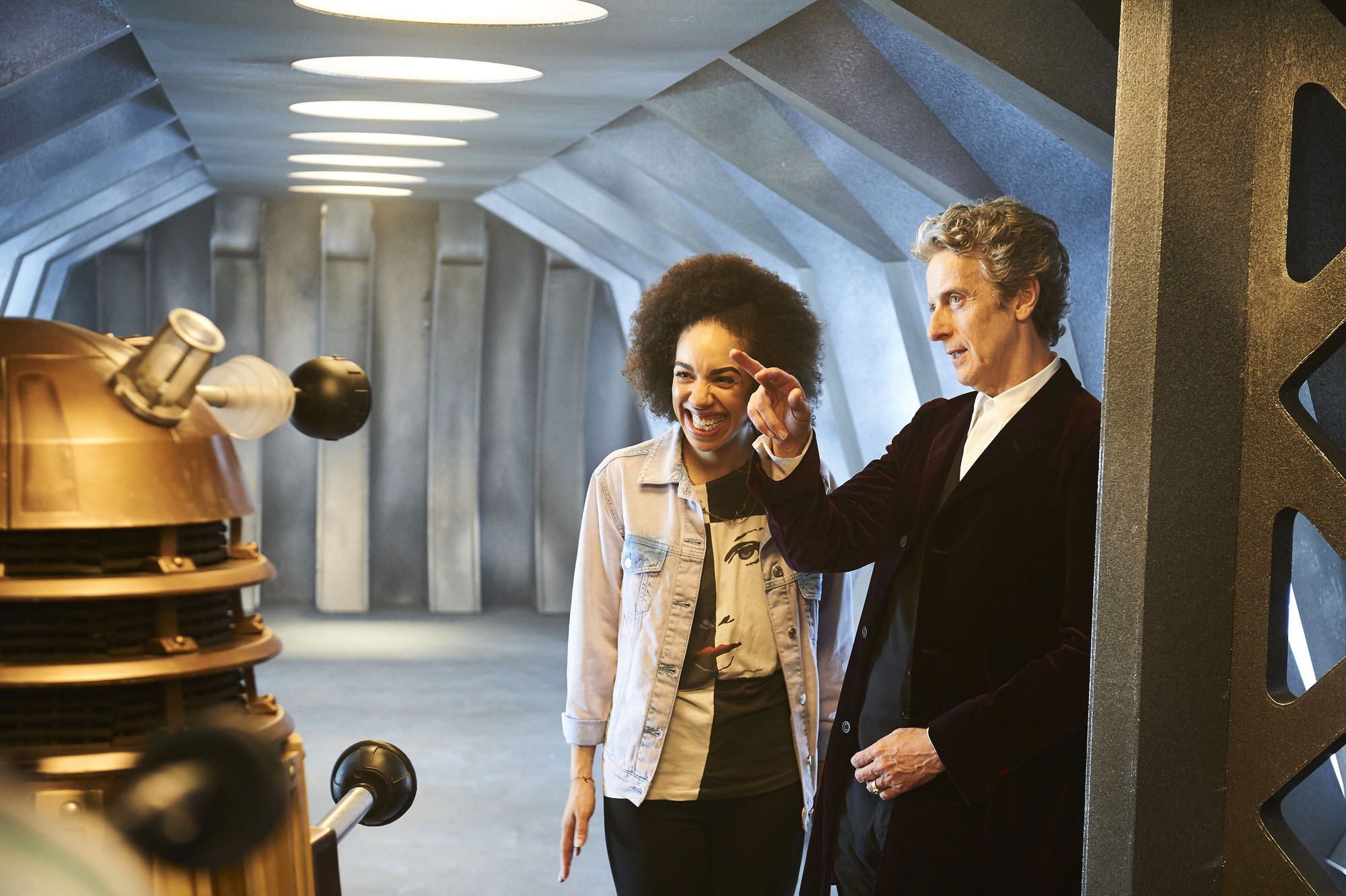 High Quality Pearl Mackie Bill Doctor Who Peter Capaldi Blank Meme Template