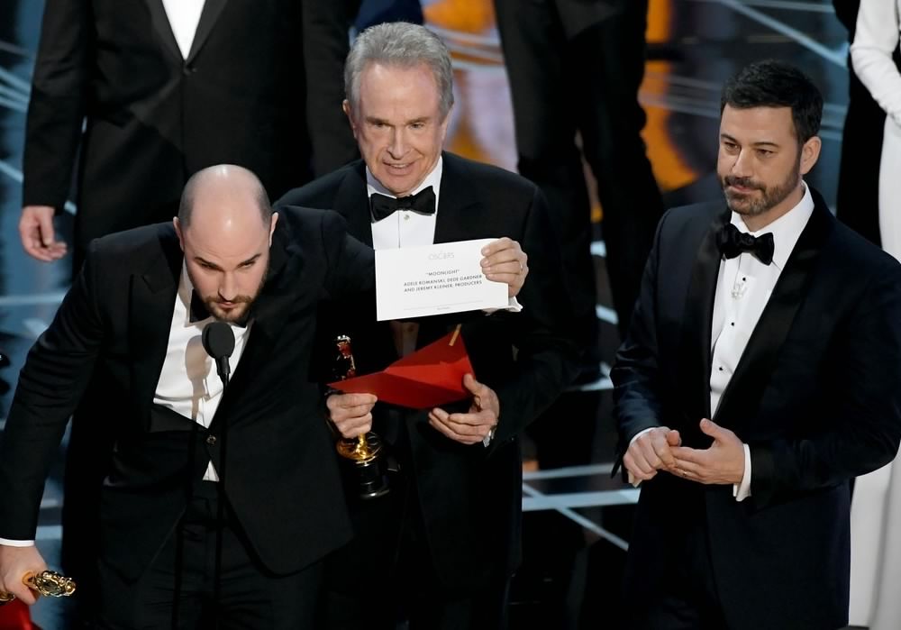 High Quality Oscars 2017 La La Land fiasco Blank Meme Template