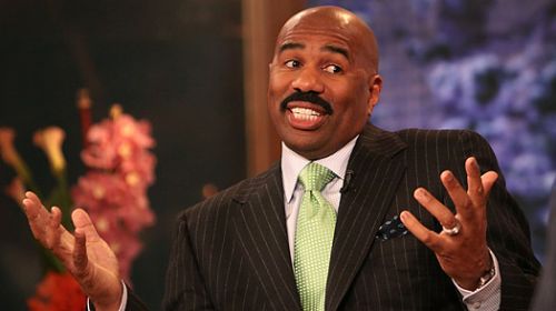 High Quality STEVE HARVEY Blank Meme Template