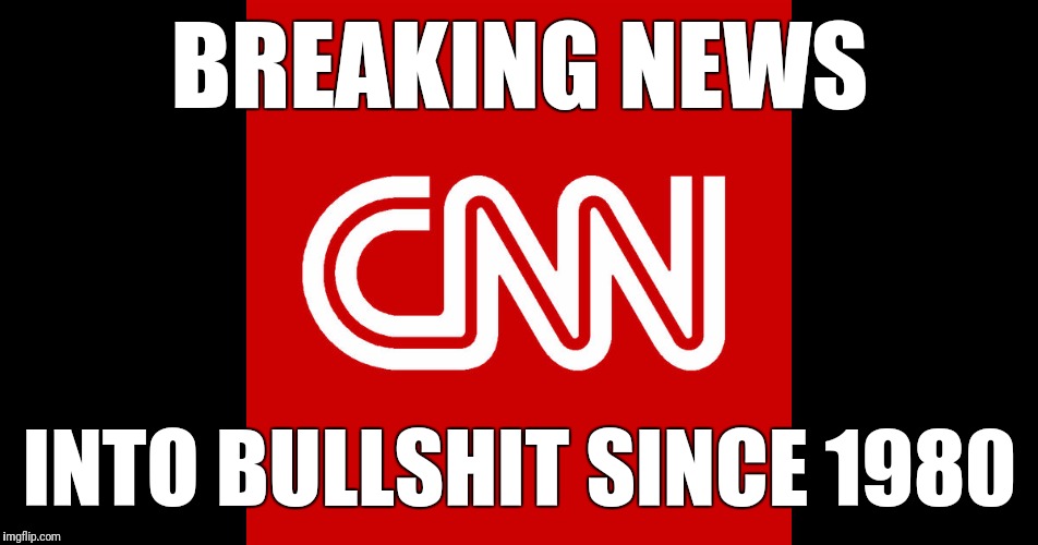 CNN DESTROYING NEWS | BREAKING NEWS; INTO BULLSHIT SINCE 1980 | image tagged in cnn,cnn sucks,cnn breaking news,bad news,crap,bullshit | made w/ Imgflip meme maker