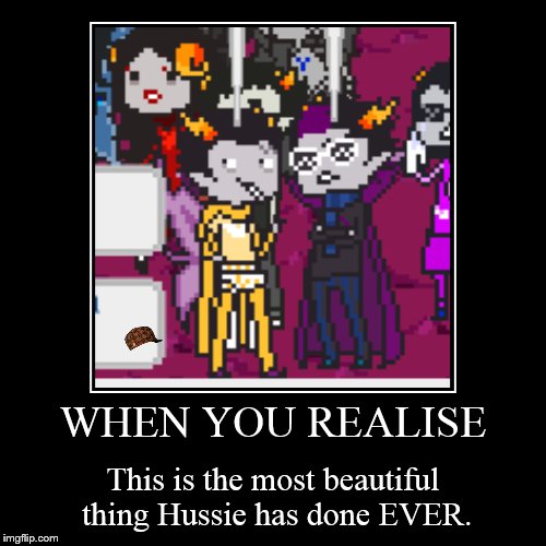 image tagged in funny,demotivationals,homestuck | made w/ Imgflip demotivational maker