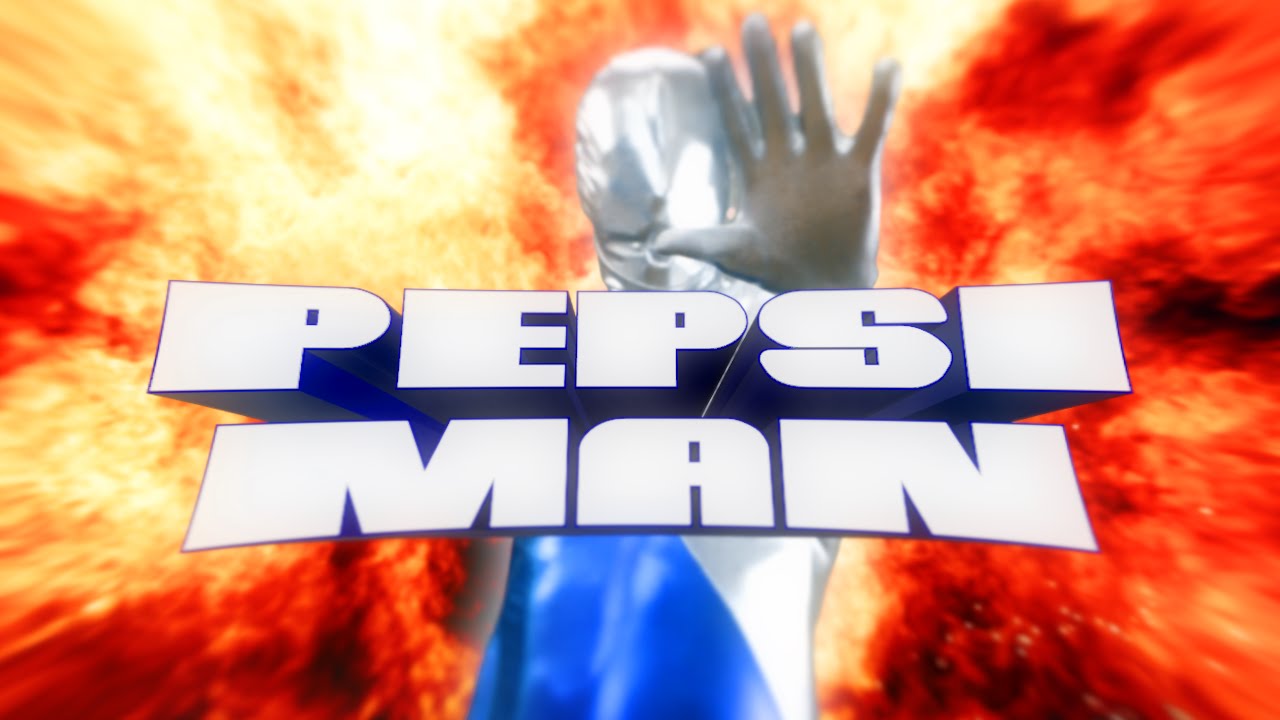 pepsi man Blank Meme Template