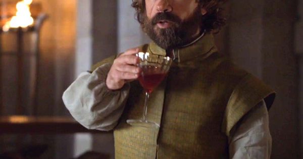 Tyrion Drinks Blank Meme Template