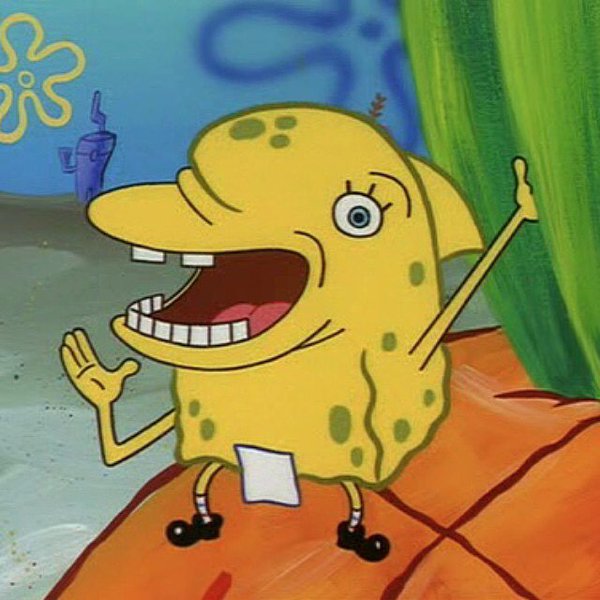 Spongebob funny face Blank Template - Imgflip