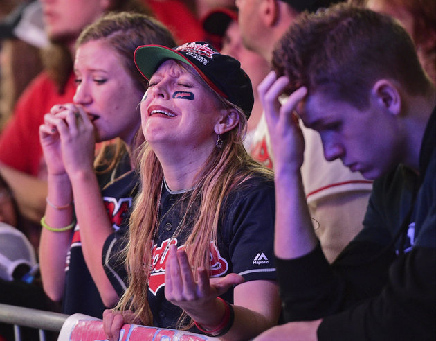 Sad Cleveland Indians Fan Blank Template Imgflip 