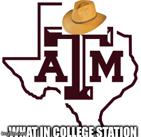 What in college station | WHAT IN COLLEGE STATION | image tagged in wot,what in tarnation | made w/ Imgflip meme maker