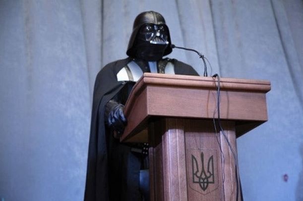 High Quality Darth Vader President Blank Meme Template