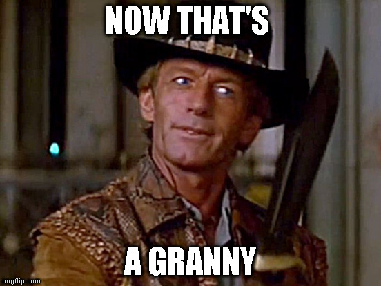 NOW THAT'S A GRANNY | made w/ Imgflip meme maker