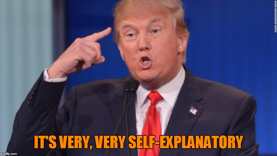 IT'S VERY, VERY SELF-EXPLANATORY | made w/ Imgflip meme maker