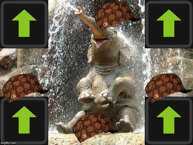 Upvote Elephant | image tagged in upvote elephant,scumbag | made w/ Imgflip meme maker