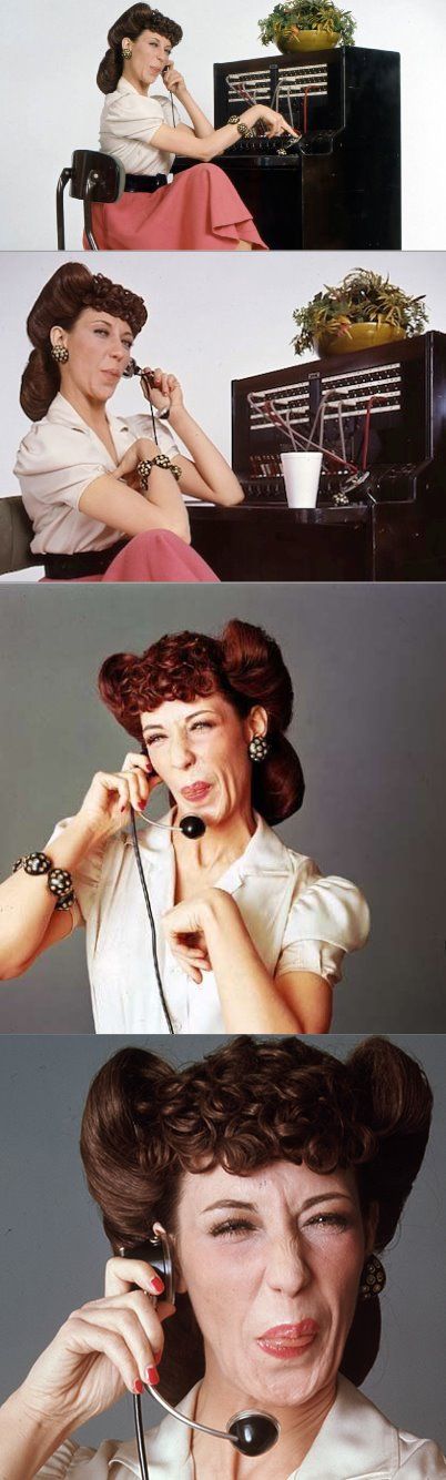 Ernestine the Operator Blank Meme Template