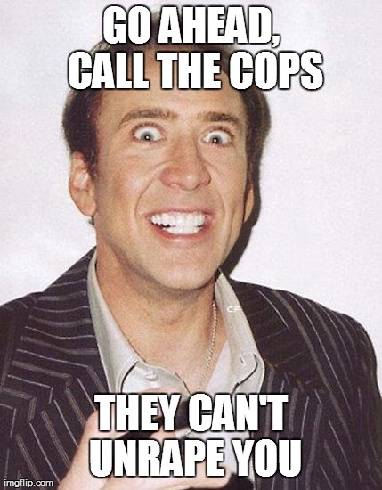 image tagged in funny,nicholas cage,creepy | made w/ Imgflip meme maker