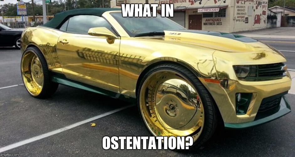 What in ostentation? | WHAT IN; OSTENTATION? | image tagged in dank,what in tarnation,dank memes,dank meme,too dank,wtf is this | made w/ Imgflip meme maker
