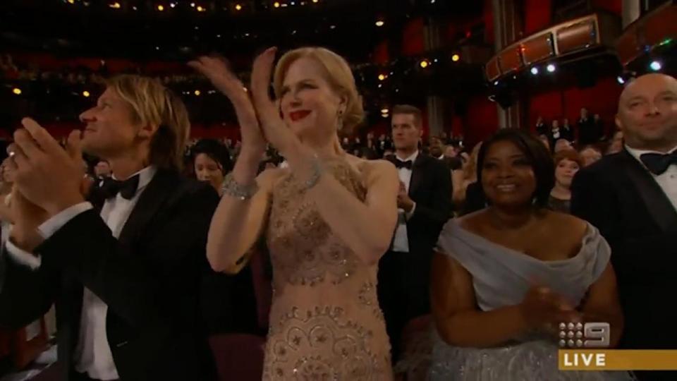 High Quality Nicole Kidman Hands Blank Meme Template