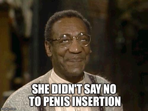 SHE DIDN'T SAY NO TO P**IS INSERTION | made w/ Imgflip meme maker