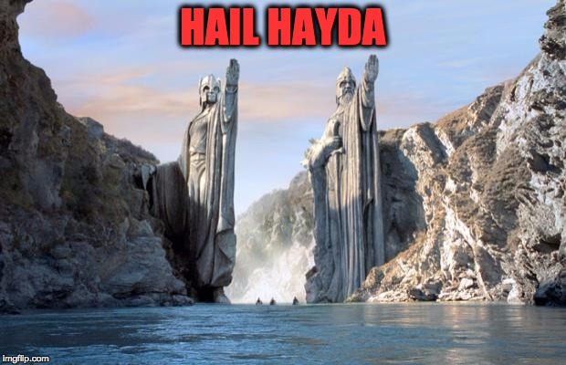 Hail Hydra | HAIL HAYDA | image tagged in hail hydra | made w/ Imgflip meme maker