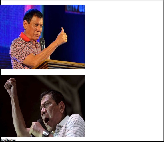 Triggered Duterte Blank Meme Template