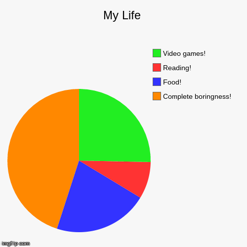 image tagged in funny,pie charts,my life | made w/ Imgflip chart maker