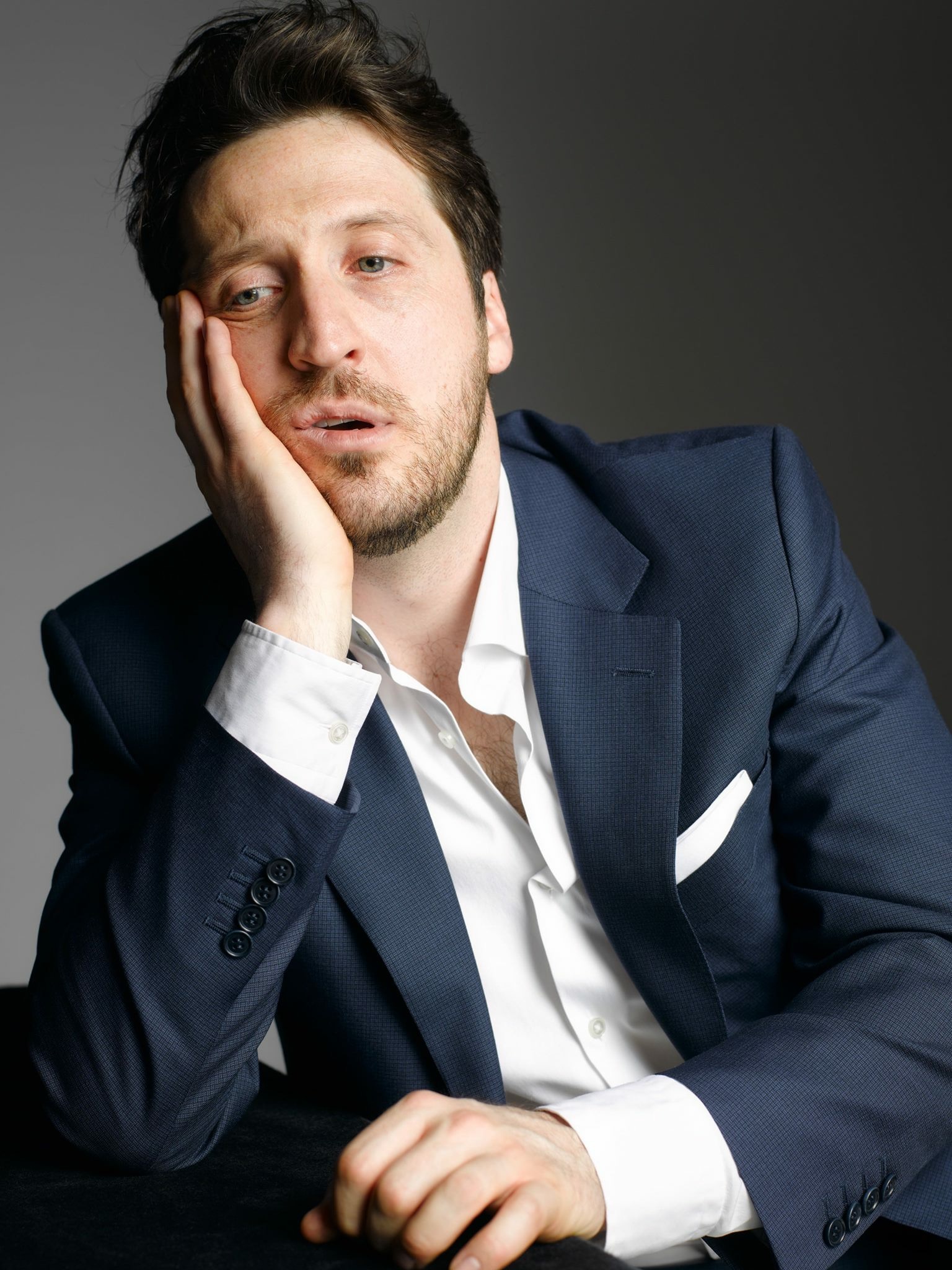 Sighing Baritone Blank Meme Template