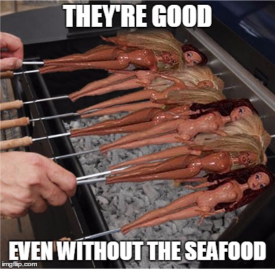 THEY'RE GOOD EVEN WITHOUT THE SEAFOOD | made w/ Imgflip meme maker