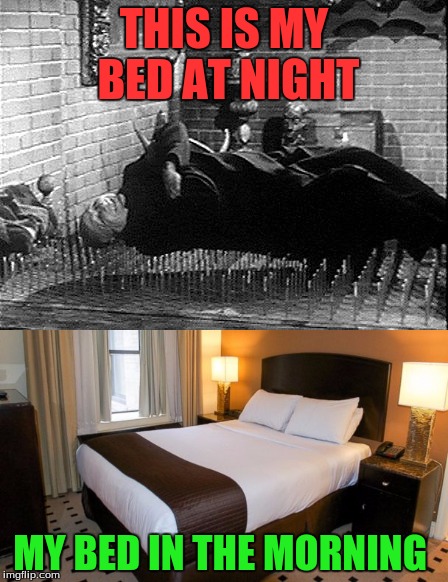 What is my bed is like | THIS IS MY BED AT NIGHT; MY BED IN THE MORNING | image tagged in what is my bed is like,uncomfortable,comfortable | made w/ Imgflip meme maker