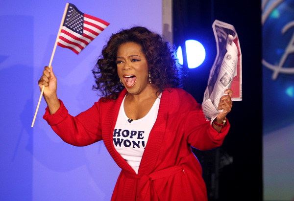 High Quality Oprah for President  Blank Meme Template