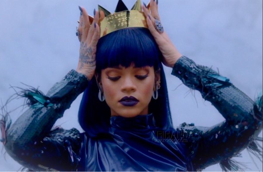 High Quality Rihanna Queen Blank Meme Template