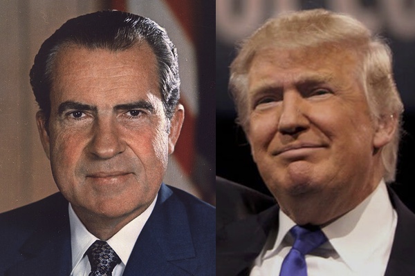 High Quality Nixon Trump Blank Meme Template