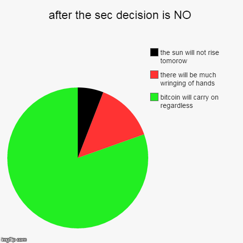 BITCOIN | image tagged in funny,pie charts,bitcoin | made w/ Imgflip chart maker