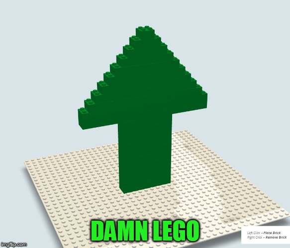 DAMN LEGO | made w/ Imgflip meme maker