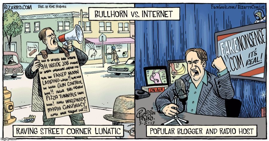 It speaks for itself | image tagged in bullhorn vs internet | made w/ Imgflip meme maker