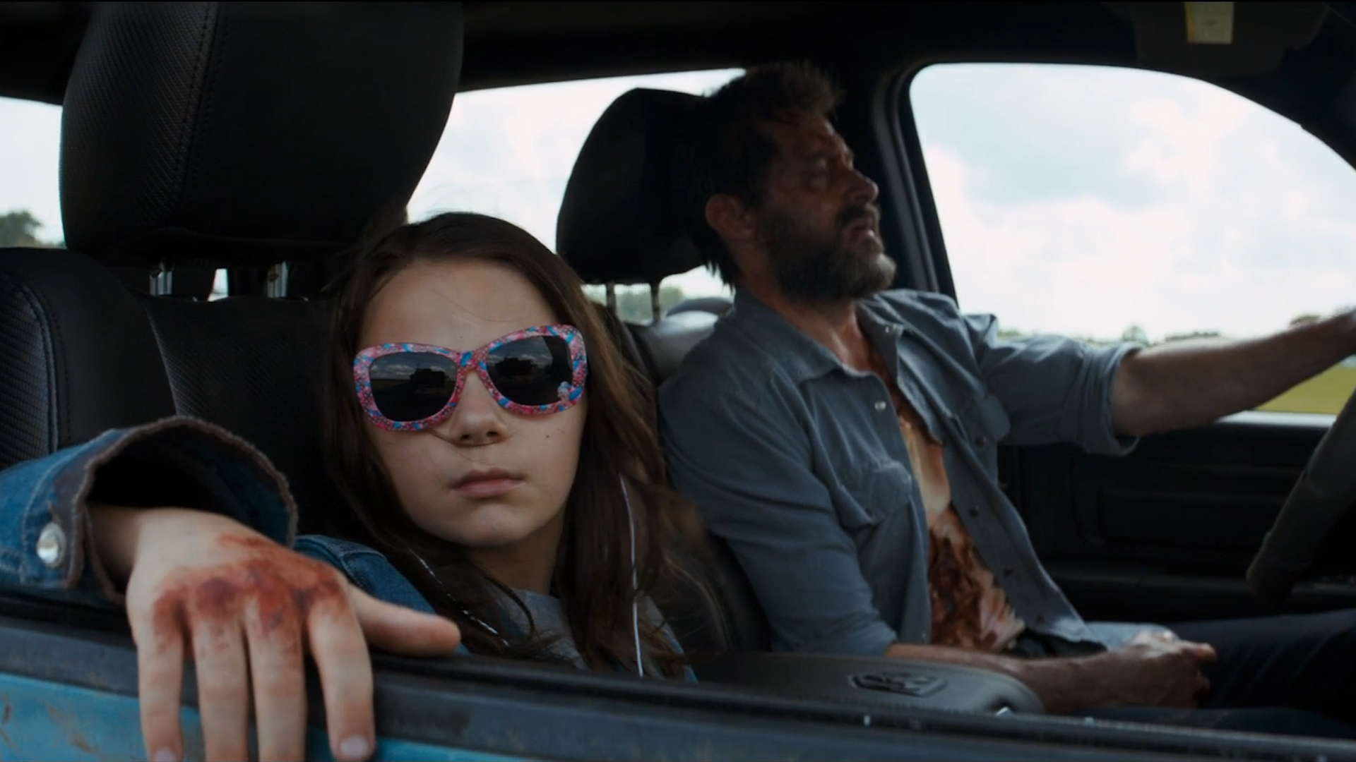 Logan and X-23 Blank Meme Template