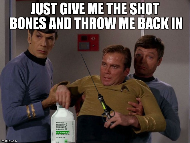 JUST GIVE ME THE SHOT BONES AND THROW ME BACK IN | made w/ Imgflip meme maker