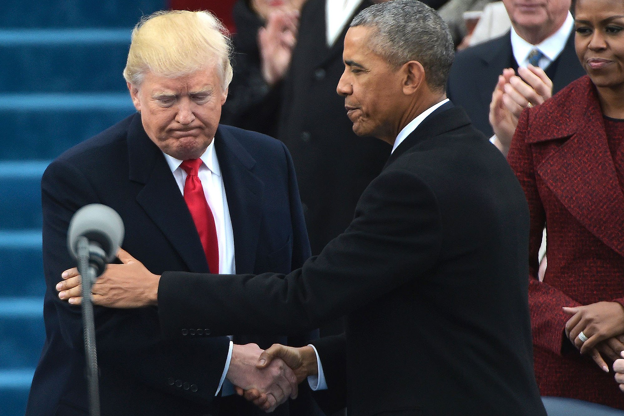 High Quality Trump and Obama Blank Meme Template