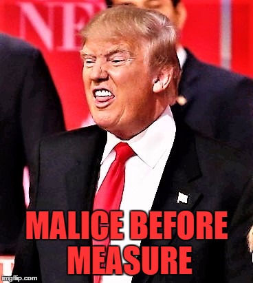 MALICE BEFORE MEASURE | image tagged in malice | made w/ Imgflip meme maker