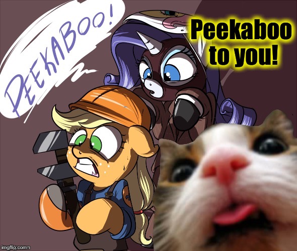 Peekaboo to you! | made w/ Imgflip meme maker