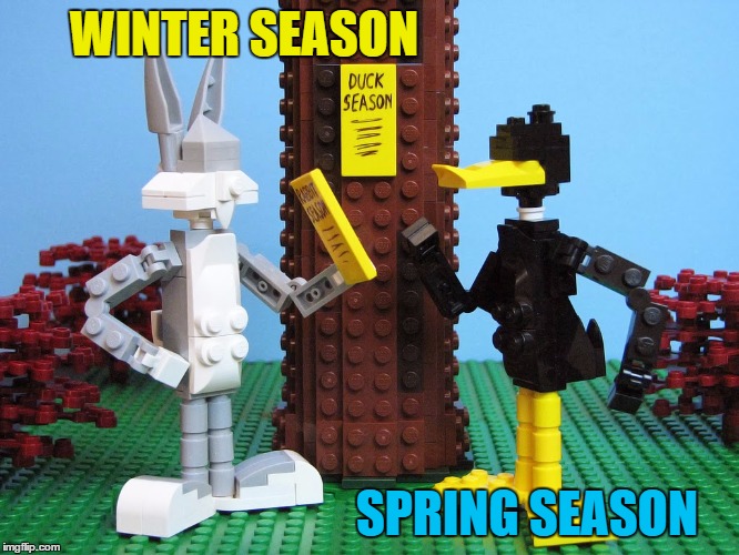 WINTER SEASON SPRING SEASON | made w/ Imgflip meme maker