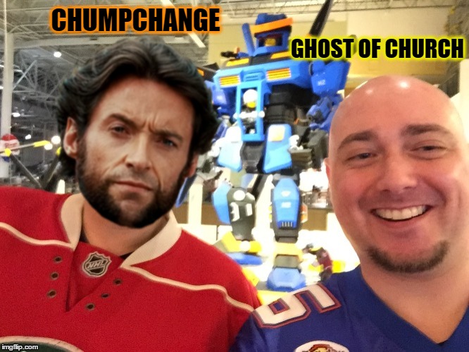 CHUMPCHANGE GHOST OF CHURCH | made w/ Imgflip meme maker