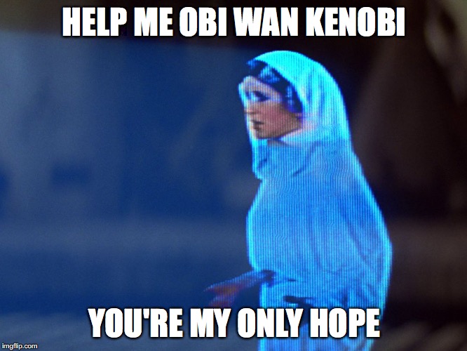 help me obi wan kenobi