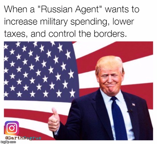 RUSSIAN TRUMP | image tagged in donald trump,trump,maga | made w/ Imgflip meme maker